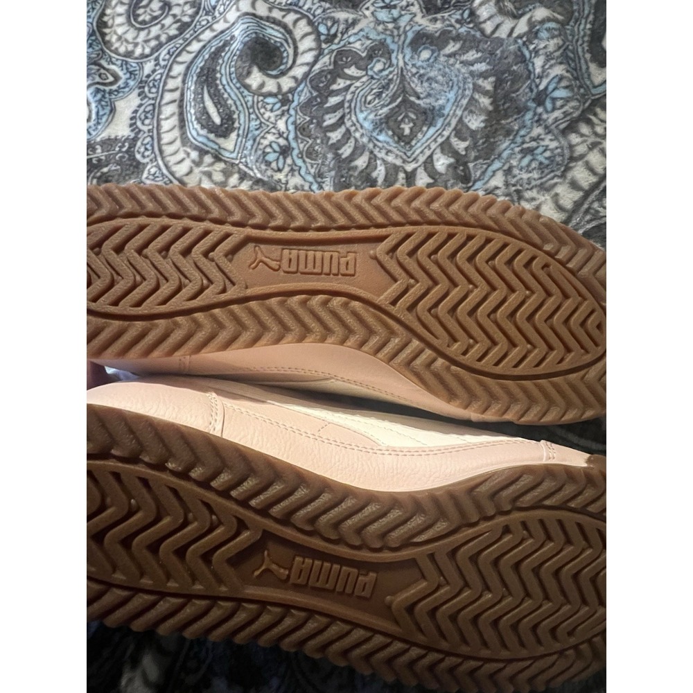 Puma Women's Blush Pink Lace-Up Sneakers Size 8 - Picture 5 of 5